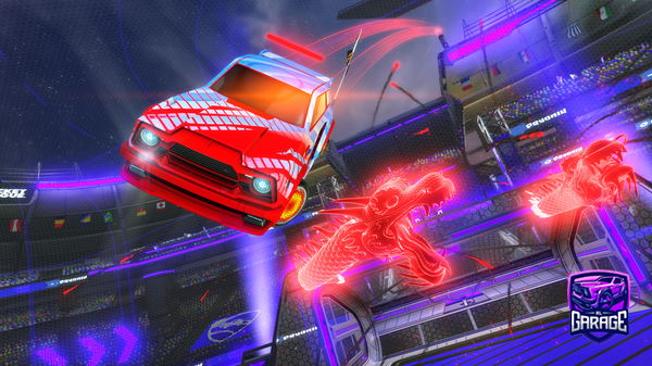 A Rocket League car design from Bodyman