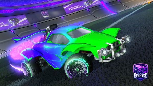 A Rocket League car design from FutureMerlin