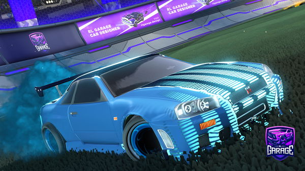 A Rocket League car design from AnirSol