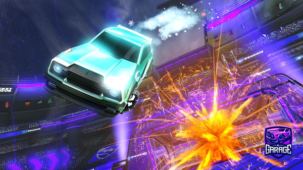 A Rocket League car design from Diamndd