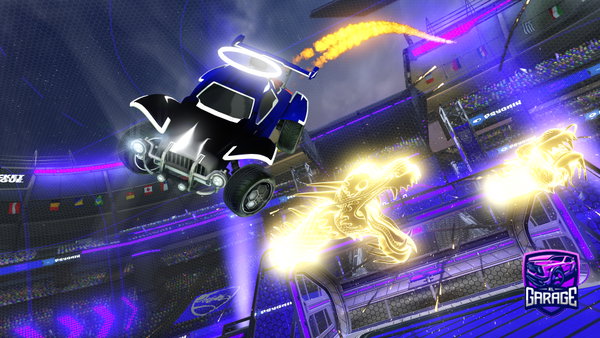 A Rocket League car design from SamFTW