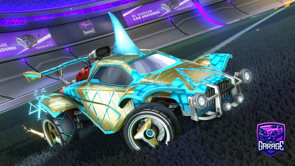A Rocket League car design from TJNrl