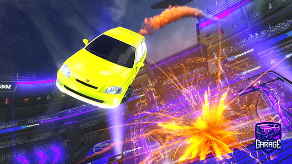 A Rocket League car design from letice721