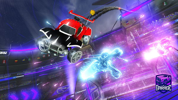 A Rocket League car design from Keizanx