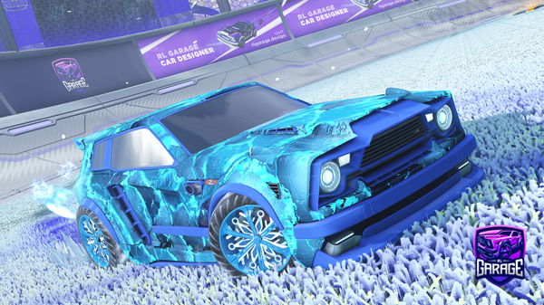 A Rocket League car design from itzZerm