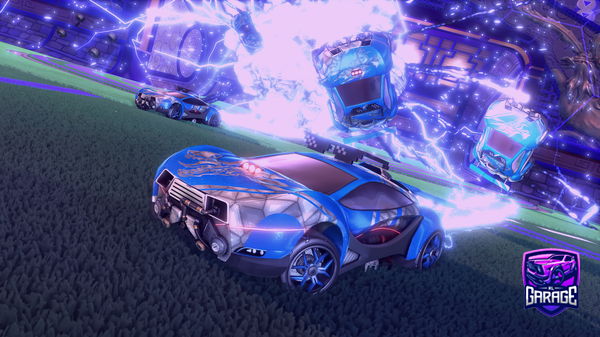 A Rocket League car design from DragonG001