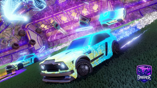A Rocket League car design from cowgowti