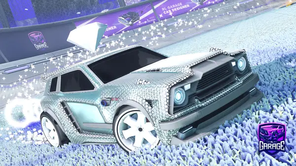A Rocket League car design from Vegas_Vixen