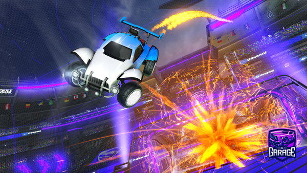A Rocket League car design from goodnight2479