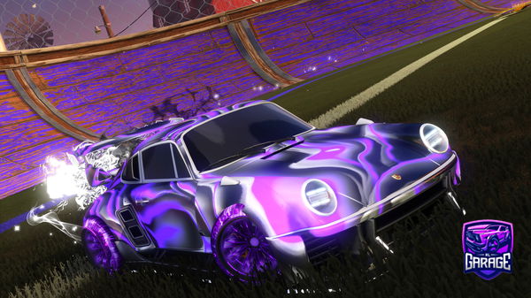 A Rocket League car design from fivlx77