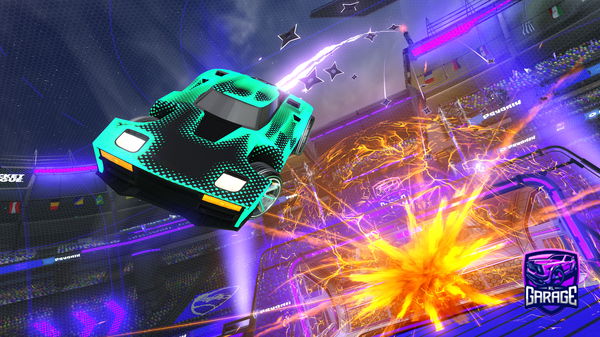 A Rocket League car design from Wingfeather