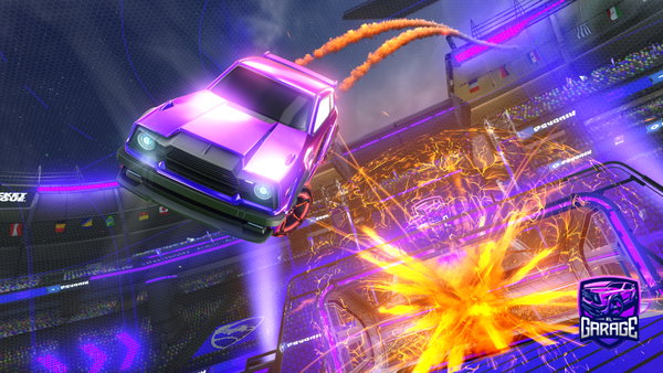 A Rocket League car design from Sachcan2