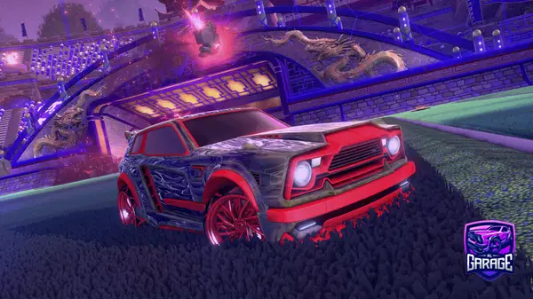 A Rocket League car design from BlAckRoSe001