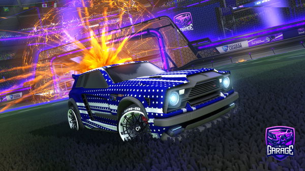 A Rocket League car design from Dude1556