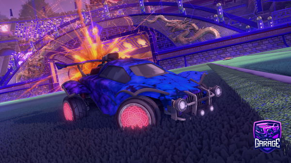 A Rocket League car design from LOBO_DARK