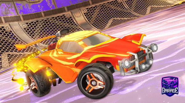 A Rocket League car design from Lyrius