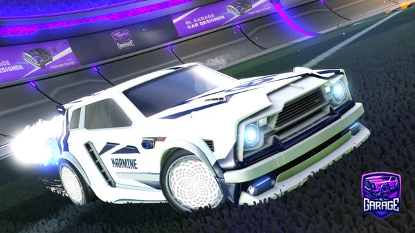 A Rocket League car design from Phluv