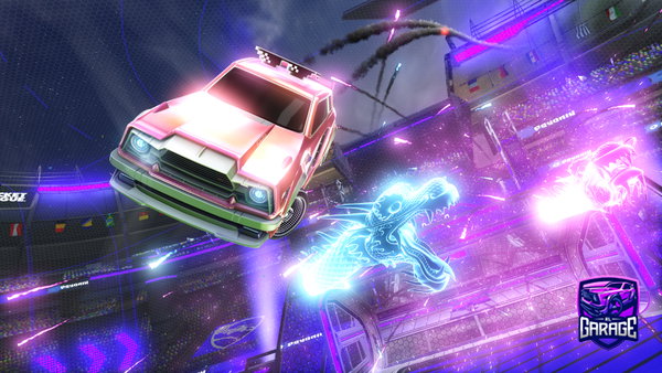 A Rocket League car design from WillP21