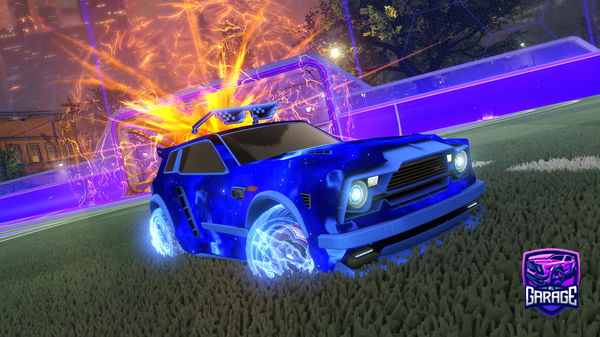 A Rocket League car design from Toxins_Viper_99