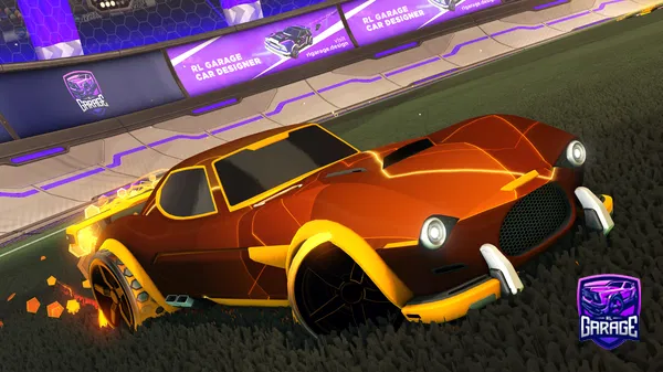A Rocket League car design from irosario78