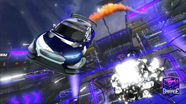 A Rocket League car design from Purifyxo