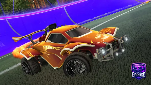 A Rocket League car design from tunica