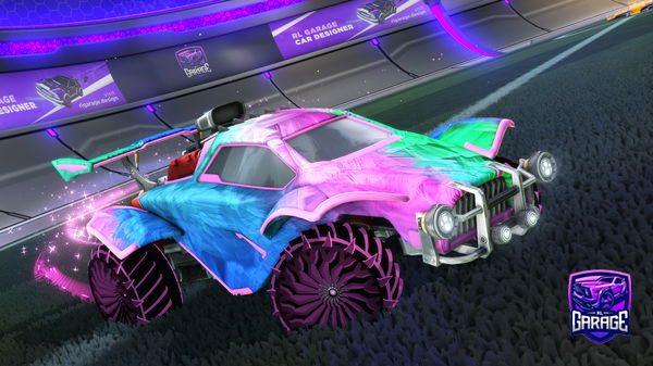 A Rocket League car design from DaddyDayot