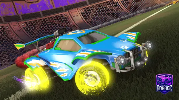 A Rocket League car design from wxshed_