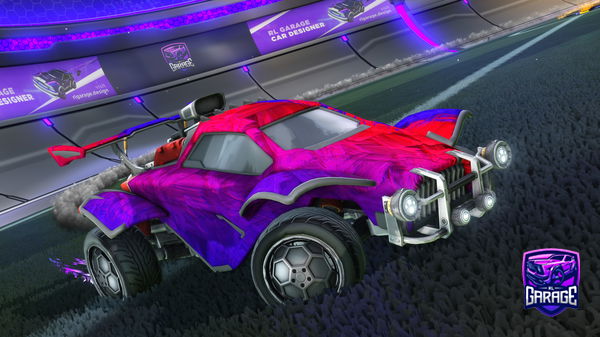 A Rocket League car design from Tekzero