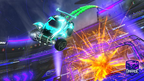A Rocket League car design from Abod11_