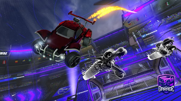 A Rocket League car design from RJE_ZOUEIN