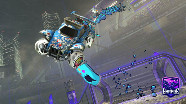 A Rocket League car design from Reckl35s