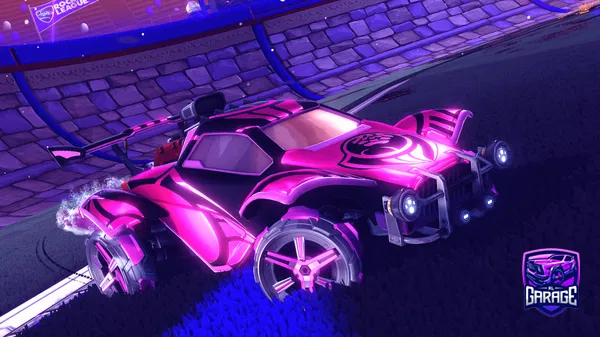 A Rocket League car design from themasonator876