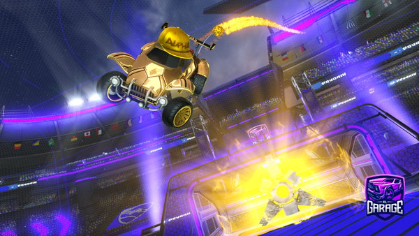 A Rocket League car design from specko