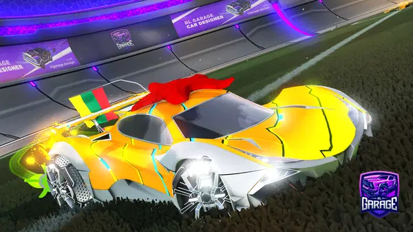A Rocket League car design from thought_