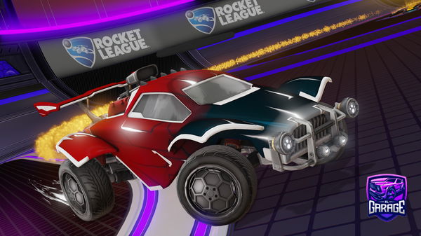 A Rocket League car design from Lavender_Kiki