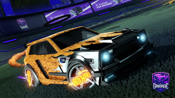 A Rocket League car design from cheesfood