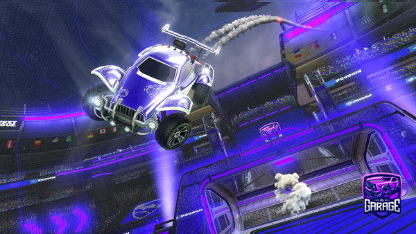 A Rocket League car design from Oxji2
