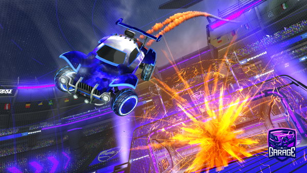 A Rocket League car design from SLIKdosl1k