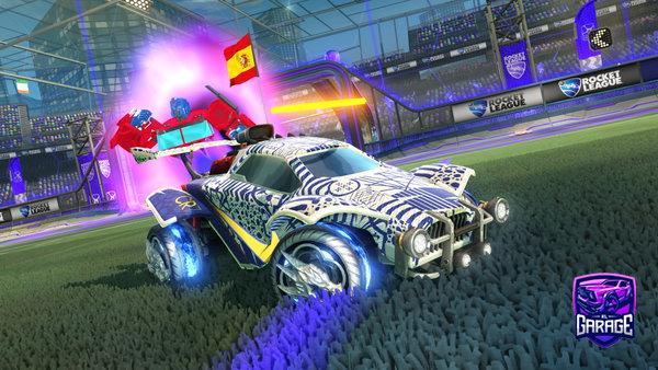 A Rocket League car design from Josecc10