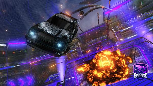 A Rocket League car design from Putzer