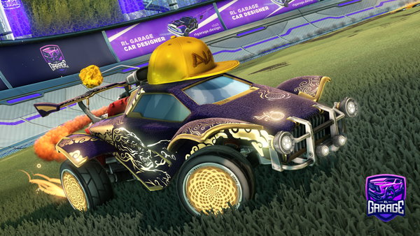 A Rocket League car design from rubymedal254925