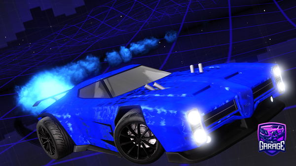 A Rocket League car design from toprl