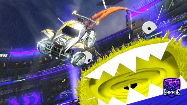 A Rocket League car design from PizzaDunker137