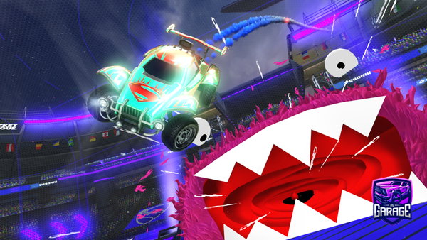 A Rocket League car design from Ohnoki