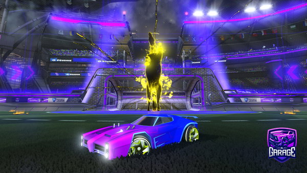 A Rocket League car design from trolex22