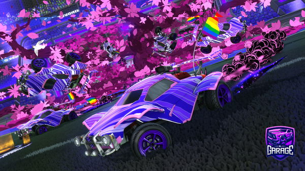 A Rocket League car design from Yalak