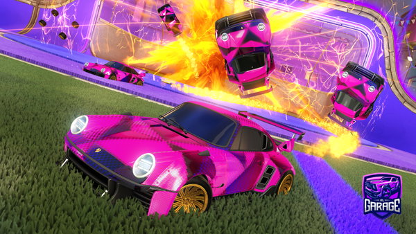 A Rocket League car design from Nateorus