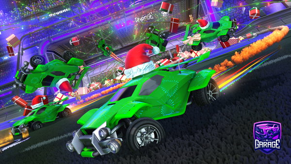 A Rocket League car design from CL1PPEDBYCAL