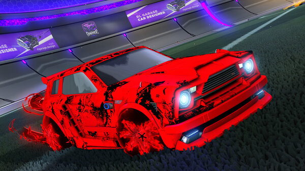 A Rocket League car design from Muzan_jackson126